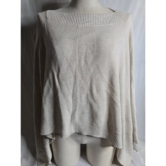 Lululemon Forward Flow Poncho White Opal One Size Viscose, Tencel, Cashmere - Picture 4 of 9